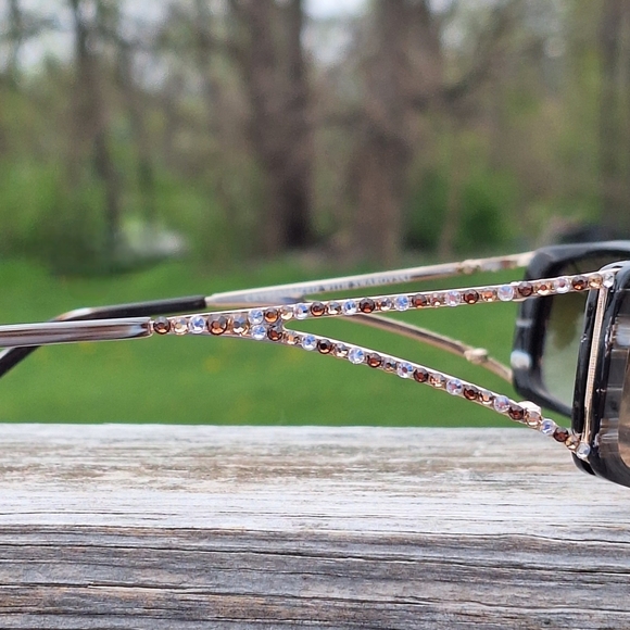 JC Jimmy Crystal Italy Womens Sunglasses Crystalized w Swarovski Crystals GL819 - Picture 5 of 13